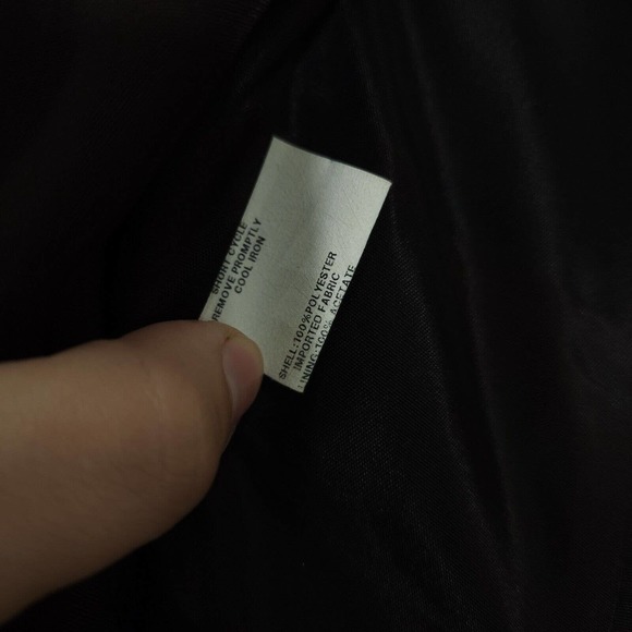 Jessica Mcclintock Gunne Sax Dress Black Satin White Bow Tea Evening Gown Vtg 4 - Picture 11 of 12